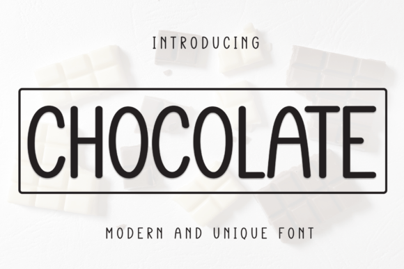 Chocolate Font: A Playful Tool for Creative Projects