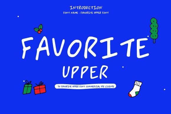 Discover Favorite Upper: A Typeface That Brings Joy