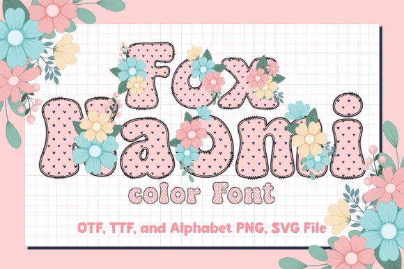 Fox Naomi: A Playful Color Font for Heartfelt Designs