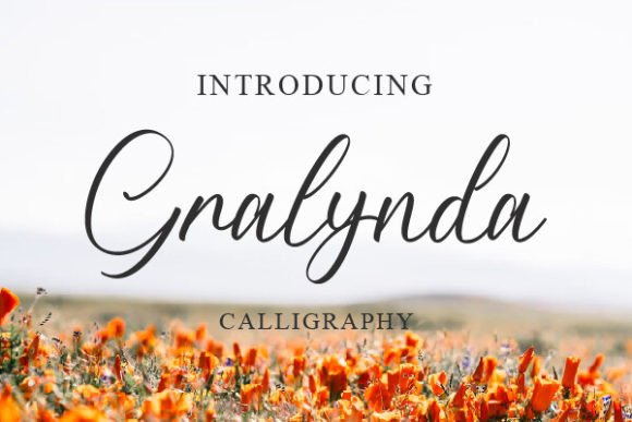 Gralynda: Elegant Calligraphy for Timeless Design