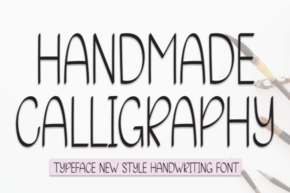 Handmade Calligraphy: A Cool, Relaxed Handwritten Font