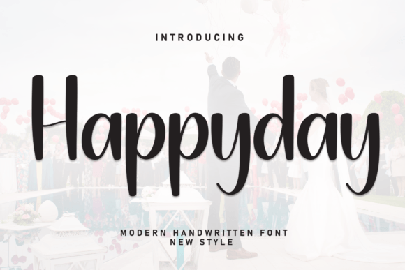 Happyday: A Sweet Handwritten Font for Joyful Designs