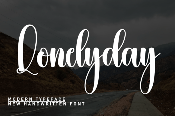 Lonelyday: A Handwritten Font That Feels Personal and Playful