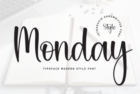 Monday: A Romantic Handwritten Font for Authentic Design